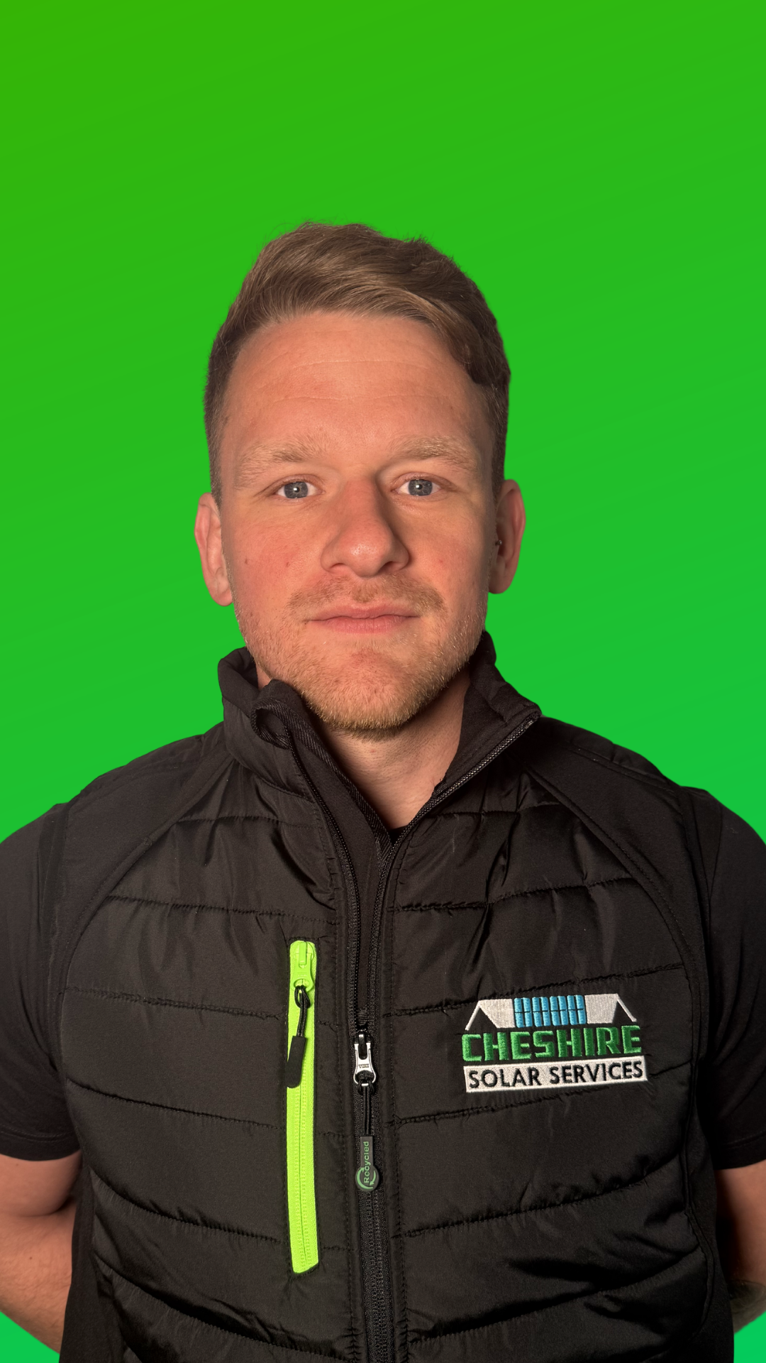 Headshot of Head Electrician, Mike.